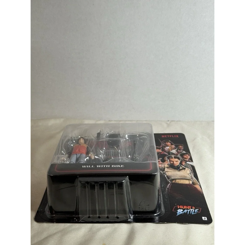 Netflix Stranger‎ Things Will With Bike Action Figure Brand New Jazwares